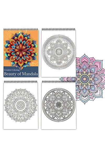 Choice GUIZEMANTUOLUO Rule Mandala Coloring Book Adult Printed Single-sided 24 Pages, Handmade Art for Adul