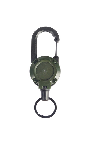 Choice سلسلة مفاتيح رياضية مرنة قابلة للسحب من المعدن سهلة السحب ومقاومة للسر...