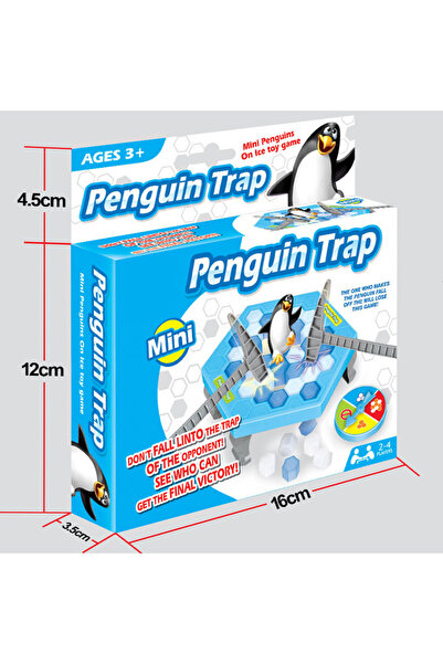 Choice5 لعبة طاولة كسر الجليد الصغيرة من MINI Penguin، لعبة ألغاز تفاعلية بين...