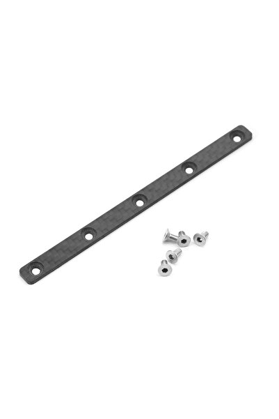Choice 1PC TAMIYA TT02 Carbon Fiber Chassis Reinforcing Plate for Tamiya TT-02 1/10 RC Car Upgrade Parts Ac