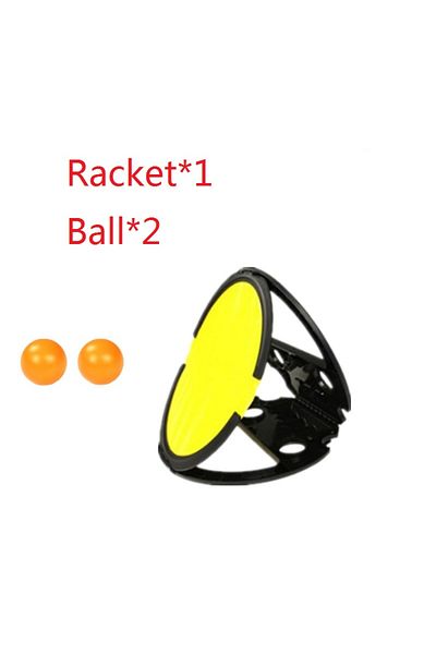 MEADE black Racket Throw And Catch Ball Game Sensory Integration Parent Child Interaction Outdoor Toys Kid