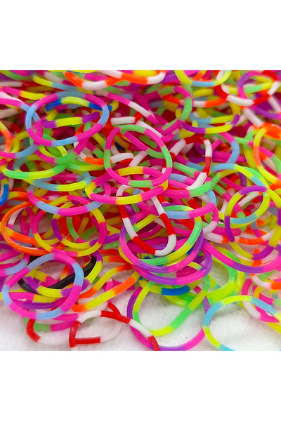 Choice سوار معصم مزخرف للبنات والأولاد مصنوع يدويًا بمزيج من اللونين، عقد كلا...