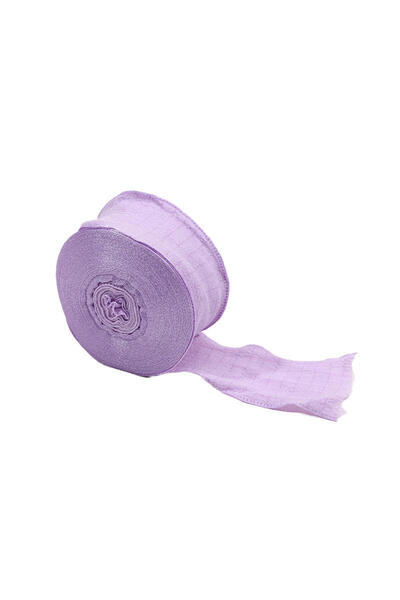 Choice7 4CM Purple 4CM 9 Meters/Roll Wrinkled Lace Edge Ribbons Flower Packin...