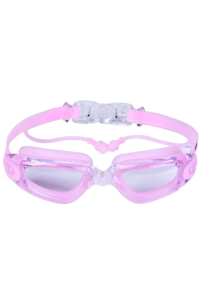 Choice نظارات سباحة بيضاء للبالغين، قطعة واحدة، نظارات سباحة عالية الدقة، سدا...