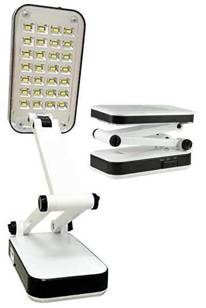 HALL BREATHE Şarjlı 24 LED Katlanabilir Masa Lambası, Kamp ve Karavan İçin Iş...