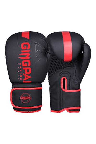 Choice 10oz XB Black red Professional 6/8/10/12/14oz Boxing Gloves PU Muay Th...