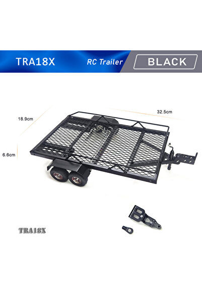 Choice TRA18X - Scale-18 Sakura TRA24X TRA18X 1/18 Metal Trailer Crawler Axial Carrier for TRX4M SCX24 FCX2