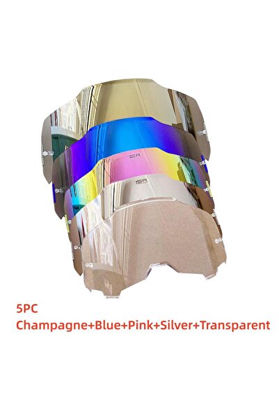 Choice 2 عدسات نظارات بديلة للدراجات النارية، 5 ألوان، مرآة HiPER، دراجة نارية Dirt Bike Motocross Cyc.