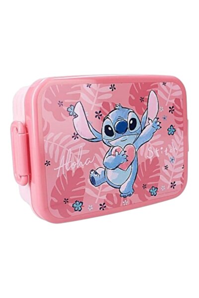 Stitch Multicolored sandwich box, BPA-free, gasket and airtight closure, 16x13x5 cm, Bon Appetit