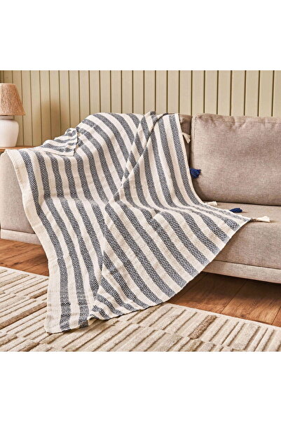 MATMEL غطاء أريكة سوفت هيل - أزرق داكن - 115x200 سم