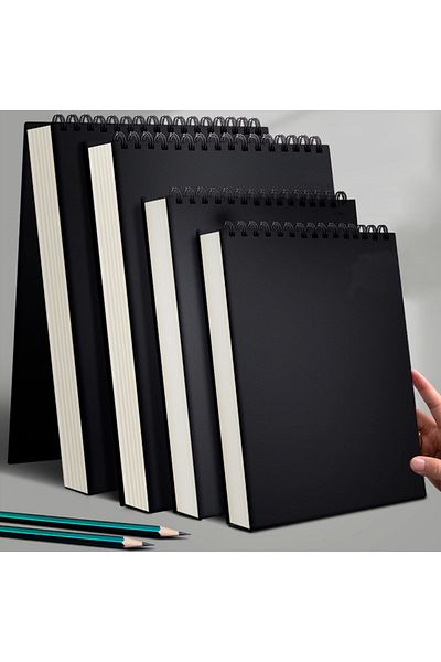 Choice A6 1 Pack 30-Sheets ,Sketch Book, Top Spiral Bound Sketch Pad, Acid Free Art Sketchbook Artistic Dra