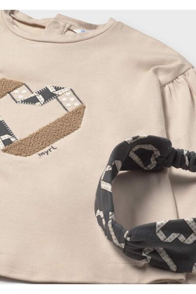 MAYORAL Winter Baby Girl 3-Piece Sanç Banded Tights Set - Gray