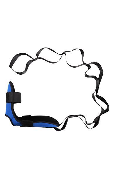 Choice Blue Yoga Stretching Band Segmented Adjustment Assisted With Foot Stretching Band Rehabilitation Tra