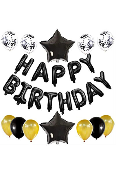 Choice Birthday set 008-5 25pcs/set Happy Birthday Balloons Set Foil Letter B...