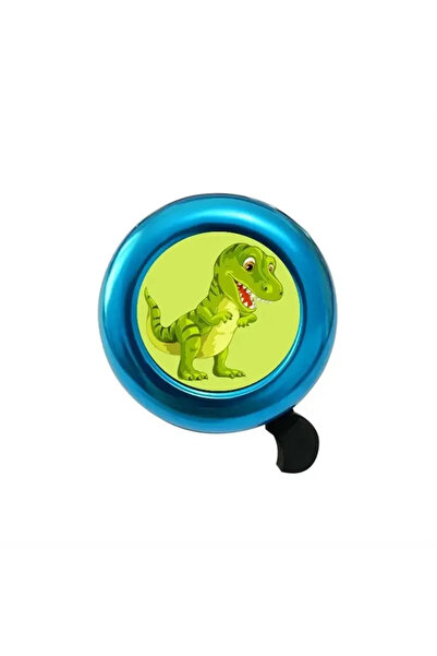 Choice blue dinosaur Kids Cycling Bell Loud Safety Horn - Metal Handlebar War...