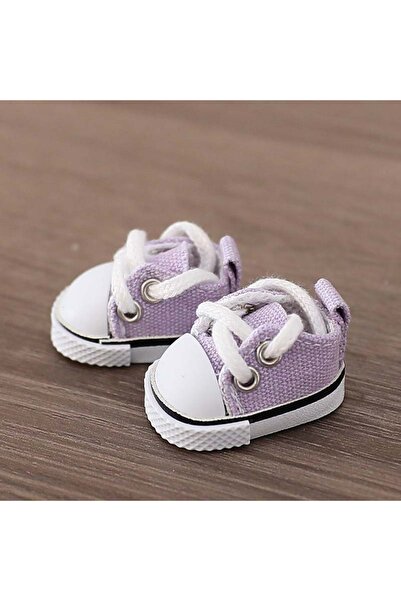 Choice أحذية قماشية بدون دمية - أحذية جلدية من البولي يوريثين أرجوانية مقاس 3...