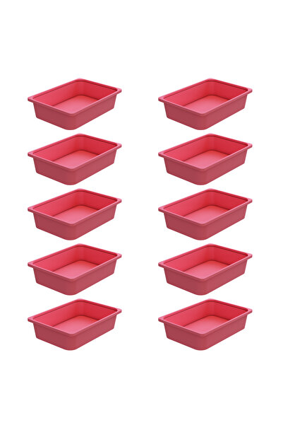 Moniev Kids Montessori Oyuncak Dolabı Kutusu Saklama Kutusu 41X30.5X10 Çocukl...