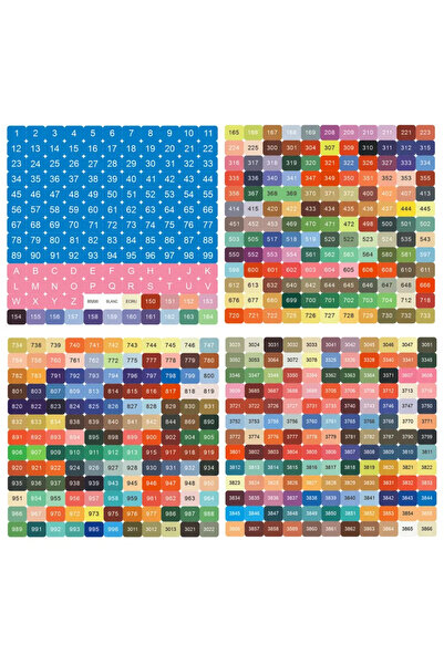 Choice Square Color Sticker 24/30/60 Bottles Diamond Painting Container Case ...