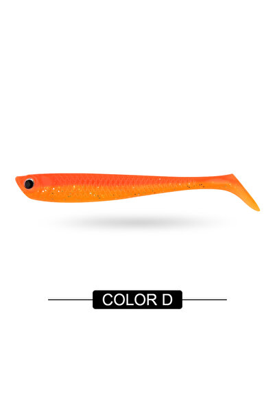 Choice 9.5cm Color-D Spinpoler Soft Swimbait Paddle T Tail 5.5cm 8cm 9.5cm Wo...