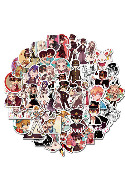 Choice 50 قطعة من ملصقات أنمي هاناكو كون من المرحاض، يوغي أماني، للهواتف المح...