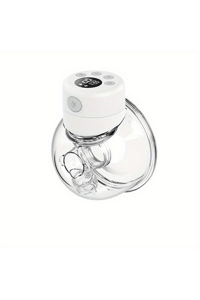 Choice WHITE Wearable Electric Breast Pump Integrated High Suction Invisible Wireless Armless Fully Automat