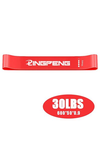 Choice Red Fitness Elastic Resistance Belt Family Training Yoga Exercise Resistance Belt Stretching Pilates