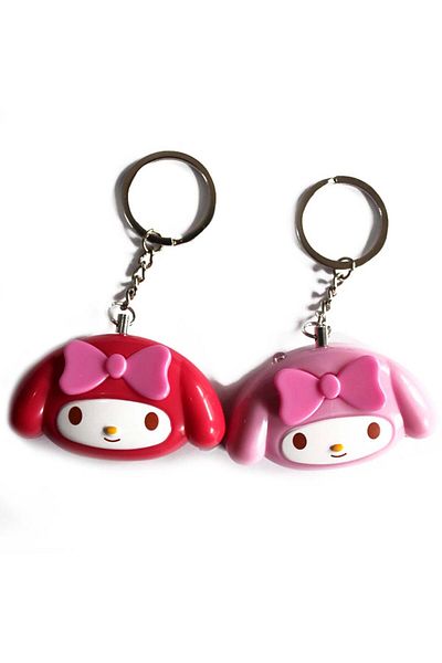 Choice Default Mini Self Defense Keychain Alarm Super Loud Security Anti-Attack Emergency Keyring