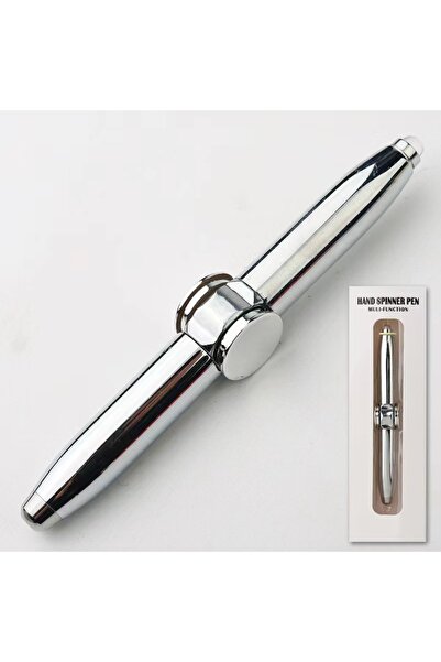 choice2 sliver Led Fingertip Spinning Pen Fidget Anxiety Decompression Gyro M...
