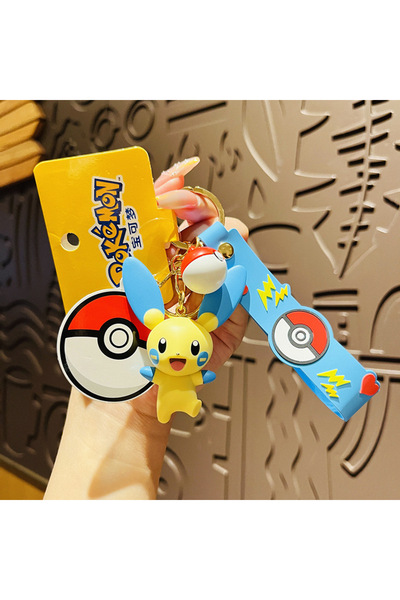Choice3 Minun أنيمي بوكيمون FUNISM سلسلة مفاتيح دمية Gengar بيكاتشو Plusle Mi...