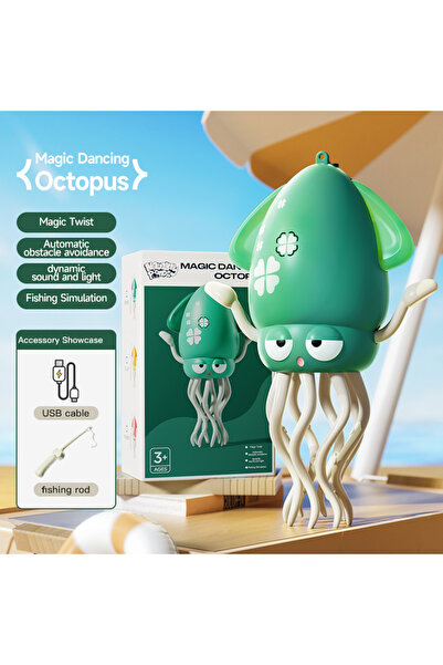 Choice الأخطبوط الأخضر السحري الراقص الأخطبوط المتأرجح الأخطبوط