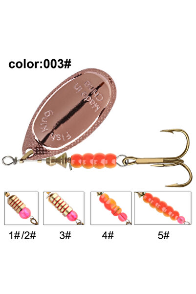 Choice الحجم 3 003 NGB 1PC طُعم دوار طُعم دوار 3.9 جرام 4.6 جرام 7.4 جرام 10....