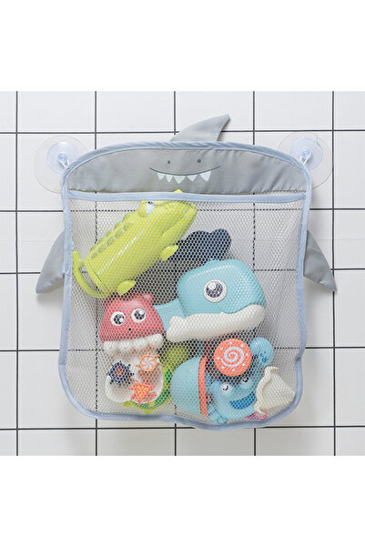 Choice حقيبة شبكية رمادية اللون لحفل استقبال المولود الجديد، بتصميم مصاصة، سل...