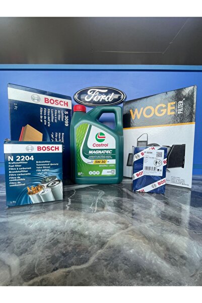 OEM FOCUS 2 YAĞ BAKIM SETİ 1.6 DİZEL 2005-2008 HAVA+YAĞ+POLEN+YAKIT+MOTOR YAĞI 5W30 DPF'Lİ MAGNATEC