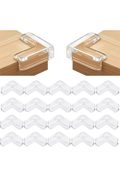 Choice T-20pcs 4/10/16pcs Baby Safety Corner Silicone Protector Table Soft Transparent Children Anti Collis