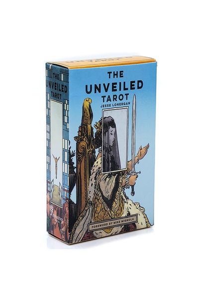Choice Light Grey The Unveiled Tarot Deck by Jesse Lonergan Illustrated Card Set with Foreword by Mike Mign