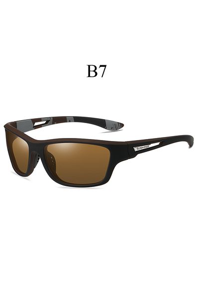 Choice نظارات شمسية B7 جديدة كليًا مستقطبة لصيد الأسماك للرجال والنساء ونظارات ركوب الدراجات UV400 للمشي لمسافات طويلة وقيادة السيارات