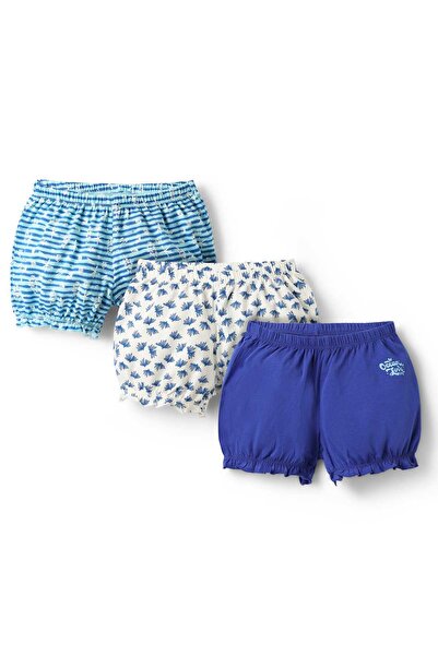 Pine kids مجموعة من 3 سراويل داخلية مطبوعة من قماش قطني إيلاستان من باين كيدز...