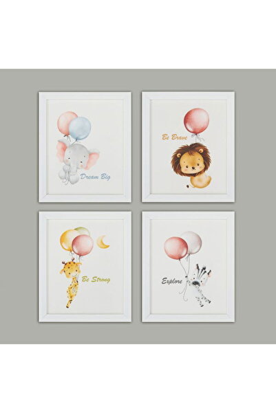 Evidea Pictură Animal Deco - Colorată -28x23 cm