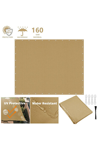 Choice مظلة رملية مقاومة للماء مقاس 3×3 متر، تحجب 95% من الأشعة فوق البنفسجية...