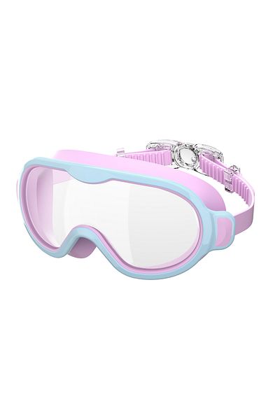 Choice YC31-06 Kids Swimming Goggles Large Frame Wide View Clear Vision Anti-Fog Anti-UV No Leaking Waterpr