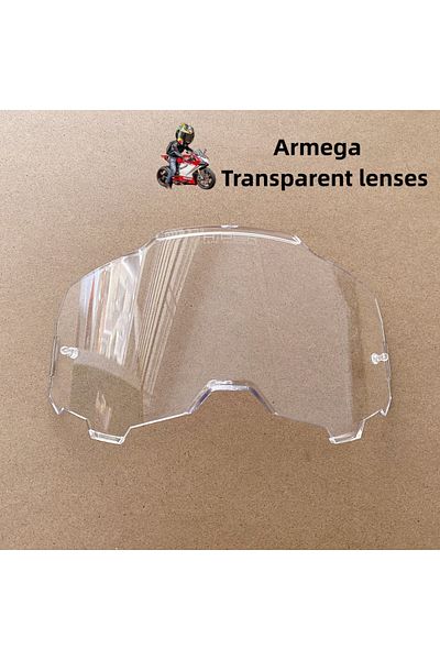 Choice Transparent lenses Motorcycle glasses Replacement Goggle Lenses, 5 Colors, HiPER Mirror,Moto Dirt Bi