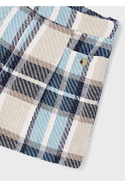 MAYORAL Kız Çocuk Ekose Şort