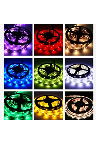 Choice شريط إضاءة LED RGB بطول 5 أمتار مقاوم للماء SM5050 RGB فقط، مقاوم للما...