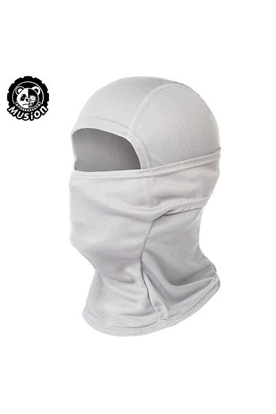 Choice Pure White MusionTactical Balaclava Full Face Mask Quick-dryHiking Cycling Camping Hunting AirsoftHo