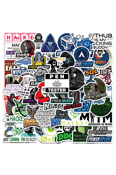 Choice 50pcs 50PCS Hacker Programming Network Cool Stickers for Luggage Skate...