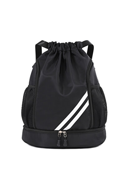 Choice حقيبة ظهر رياضية سوداء كبيرة الحجم للنساء، مناسبة للتخييم وكرة القدم و...