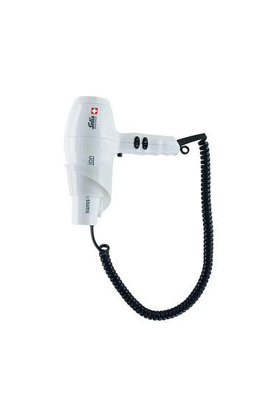 SOLİS Uscător de păr montat pe perete, Solis, Swiss Perfection Wall Mounted, 1800 W, alb