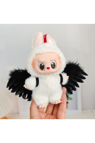 Choice ملابس دمية سوداء بدون دمية لدمية لابوبو V1 V2 V3 دمية محشوة بأجنحة الم...