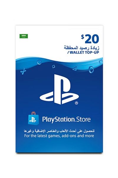 Sony PlayStation Store Gift Card – $20 Digital Credit | Multicolour Design