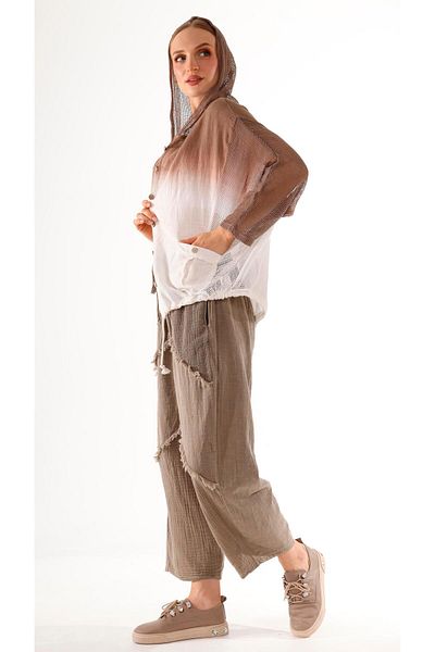 shE tekstil Mesh Washable Shirt Linen
